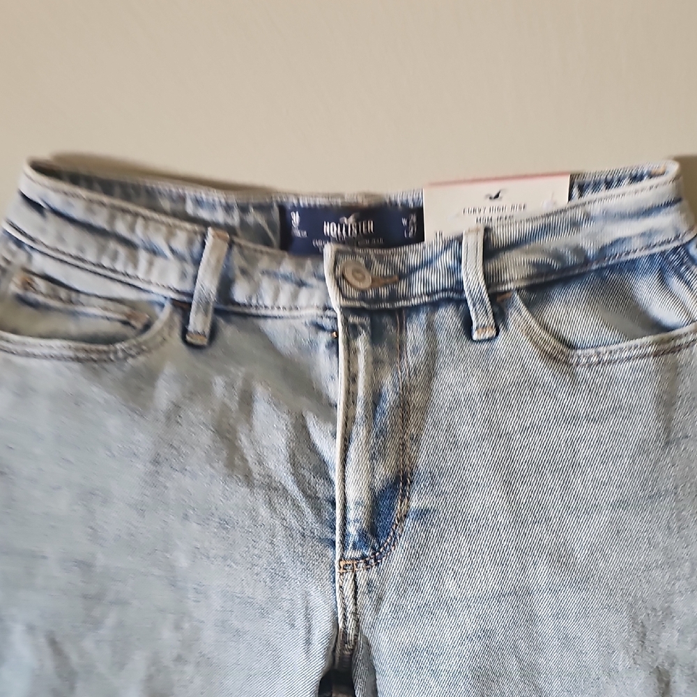 Hollister Faded Blue Denim Jeans